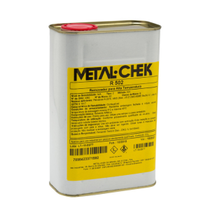 Removedor: Metal-Chek R 502 (1L) Removedor p/ alta temperatura