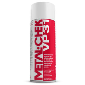 Metal-Chek VP-31 Propelente Hidrocarboneto (Hi) Visível Removível Solvente
